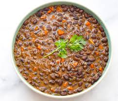 caribbean stewed canned black beans