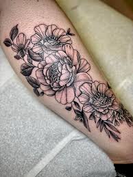 Flowers by Bobby Keys - Gold Keys Tattoo, Bexhill UK : rtattoos