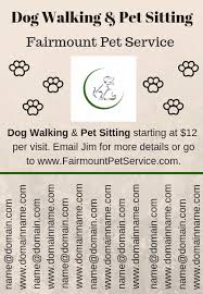 Dog Walker Flyer Template And How To Design One Yourself Dog