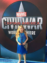 we attended the captain america civil