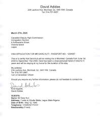 Affidavit Of Support Sample Letter For Canada Letter Camera