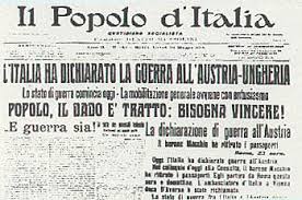 Italia dichiara guerra all' austria. La Grande Guerra Timeline Timetoast Timelines