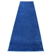 deep blue ceremonial event carpet