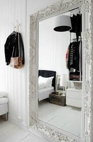 decorating with large wall mirror