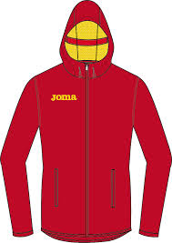 Joma Raincoat R F E A Jackets Waterproof Red Men S Clothing