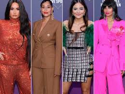 Demi lovato has been set to host the 2020 e!'s people's choice awards, which will air november 15 live from barker hangar in santa monica. 2020 E People S Choice Awards Red Carpet Style Including Bebe Rexa Demi Lovato Karamo Brown