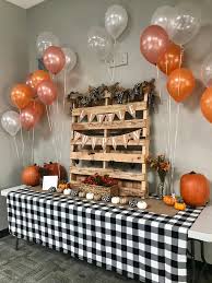 our pumpkin themed baby shower mrs