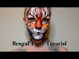 bengal tiger makeup tutorial you