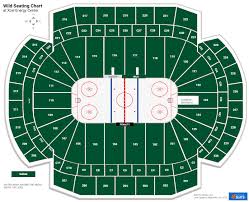 xcel energy center seating charts