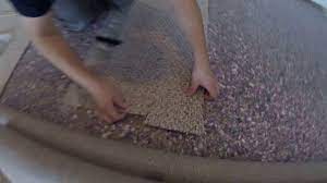 how to cut berber for a seam you