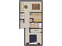 1 Bedroom Apartment D At 1195