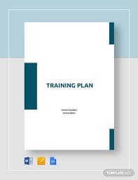 16 training plan templates word pdf