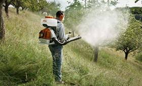 stihl sr 230 backpack misters and