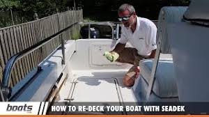 how to re deck your boat with seadek