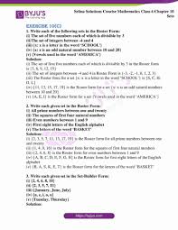 concise mathematics cl 6 chapter 10