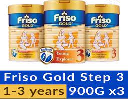 900g 1200g 600g 1.2kg x 3 boxes 900g x 3 tins ecommerce exclusive pack (1.2kg x 6 boxes). Friso Gold Stage 3 3 X 900g Babies Kids Nursing Feeding On Carousell