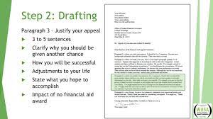 sap financial appeal letter