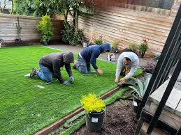 Tricky Artificial Turf Installation In