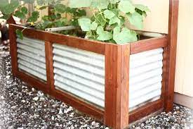 how to build diy planter container with