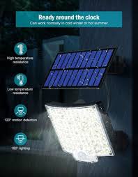 106 Led Solar Light Outdoor With Motion