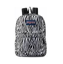 zebra print jansport backpack love at