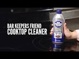 bar keepers friend on glass stove top