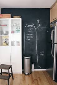 Chalkboard Kitchen Wall Almost Makes
