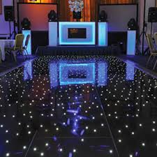 black led starlight dance floor kit