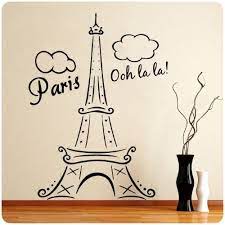 31 Paris Eiffel Tower Ooh La La Wall
