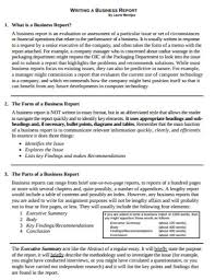 33 business report exles in pdf