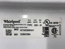 What do Whirlpool refrigerator model numbers mean?