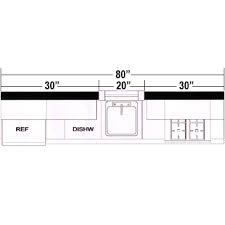Measurement And Layout Kitchen Design