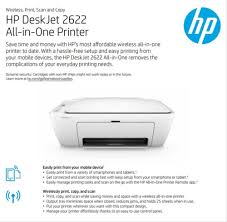 Print job is sent to the eprint email address but print output is not received resolution. Ink Included Hp Deskjet 2622 All In One Compact Printer W Wireless Printing Printers Scanners Supplies Computers Tablets Networking