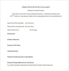 How to write research proposal   ppt video online download sample of the form   PhD Thesis Proposal