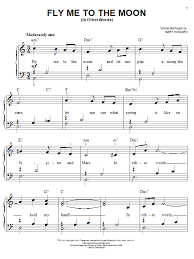 Get the fly me to the moon piano sheet music in pdf; Fly Me To The Moon In Other Words Sheet Music Frank Sinatra Easy Piano Trumpet Sheet Music Piano Sheet Music Letters Saxophone Sheet Music