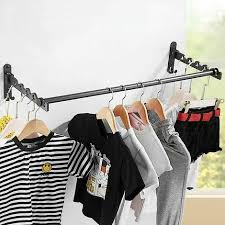 Wall Mounted Clothes Rack Foldable
