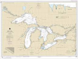 Noaa Chart Great Lakes Lake Champlain To Lake Of The Woods 14500