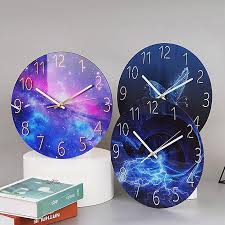 Glass Wall Clock Glass Quartz Clock