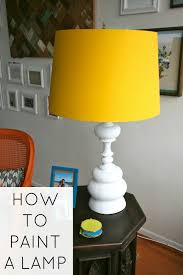 How To Paint A Lamp C R A F T