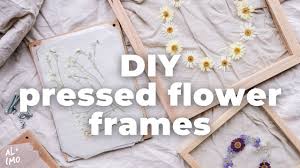 frame pressed flowers diy