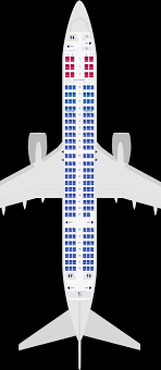 boeing 737 900er seat maps specs