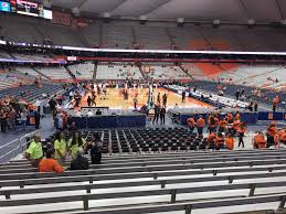 Carrier Dome Section 104 Syracuse Basketball
