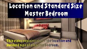 master bedroom location of master