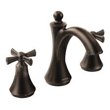Check out our antique brass faucet selection for the very best in unique or custom, handmade pieces from our craft supplies & tools shops. Moen Wynford Two Handle 8 Widespread Bathroom Faucet Trim Only At Menards