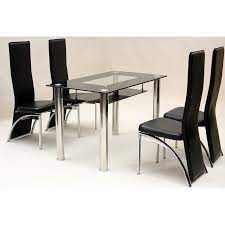 Glass Rectangle Dining Table