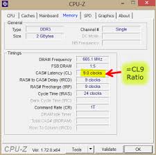 Find A Cas Latency Cl Ratio Of Ram Doubtsolver