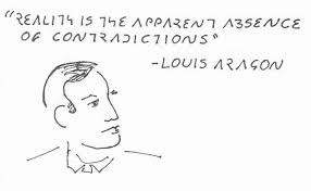 Blank Canvas Thinkers: Louis Aragon quote about reality | Blank ... via Relatably.com