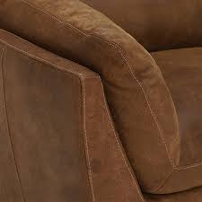 Marnie Loveseat Sofa Brown Leather