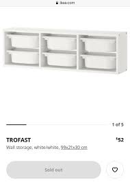 Ikea Trofast Wall Storage