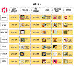baby food chart with indian recipes